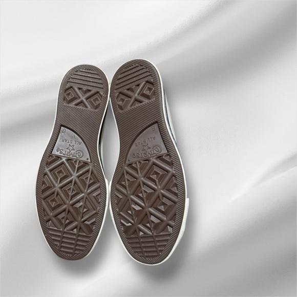 NWOT Converse Glitter Flamed  Glitter Sneakers in Pink - Picture 4 of 4